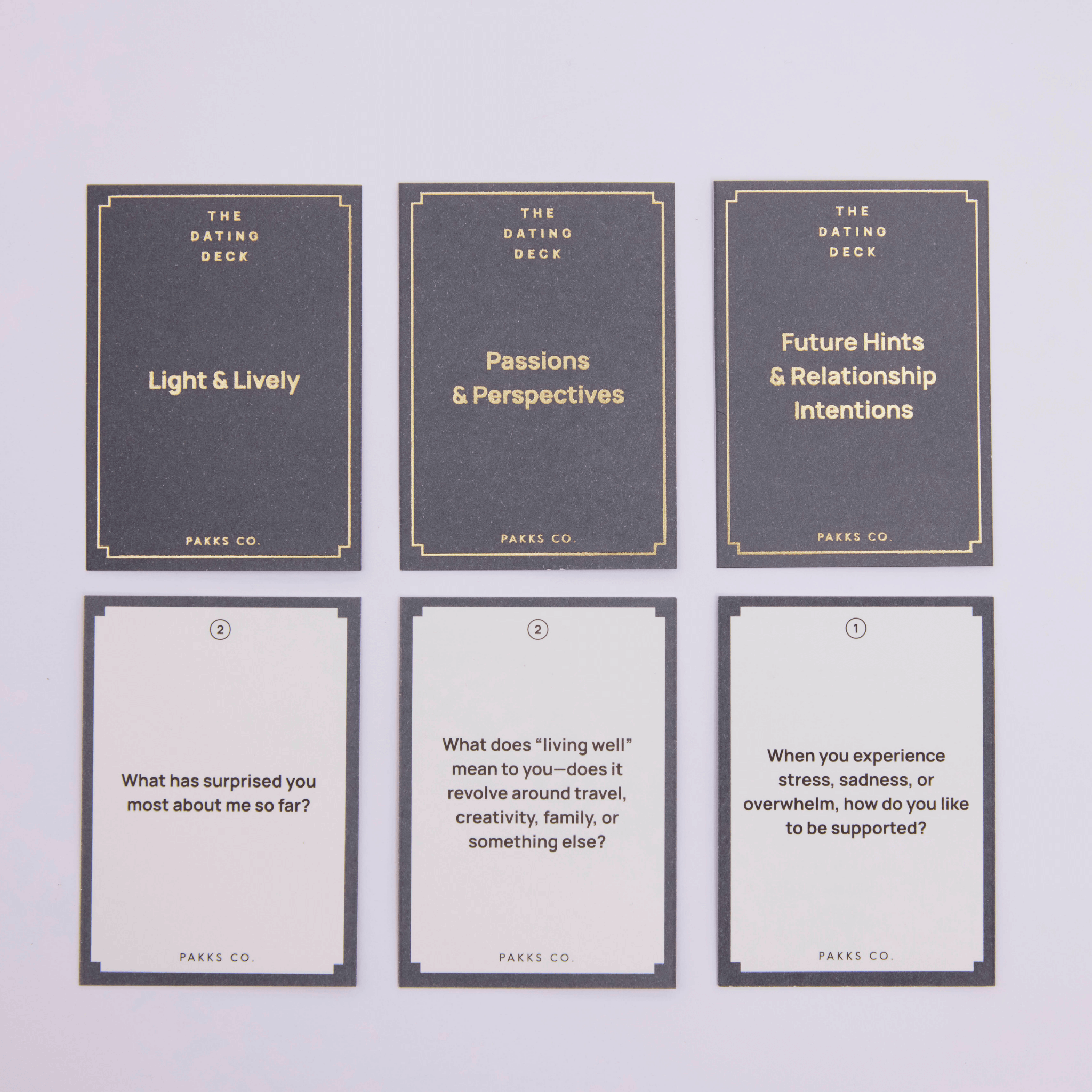 Dating Deck Conversation Cards