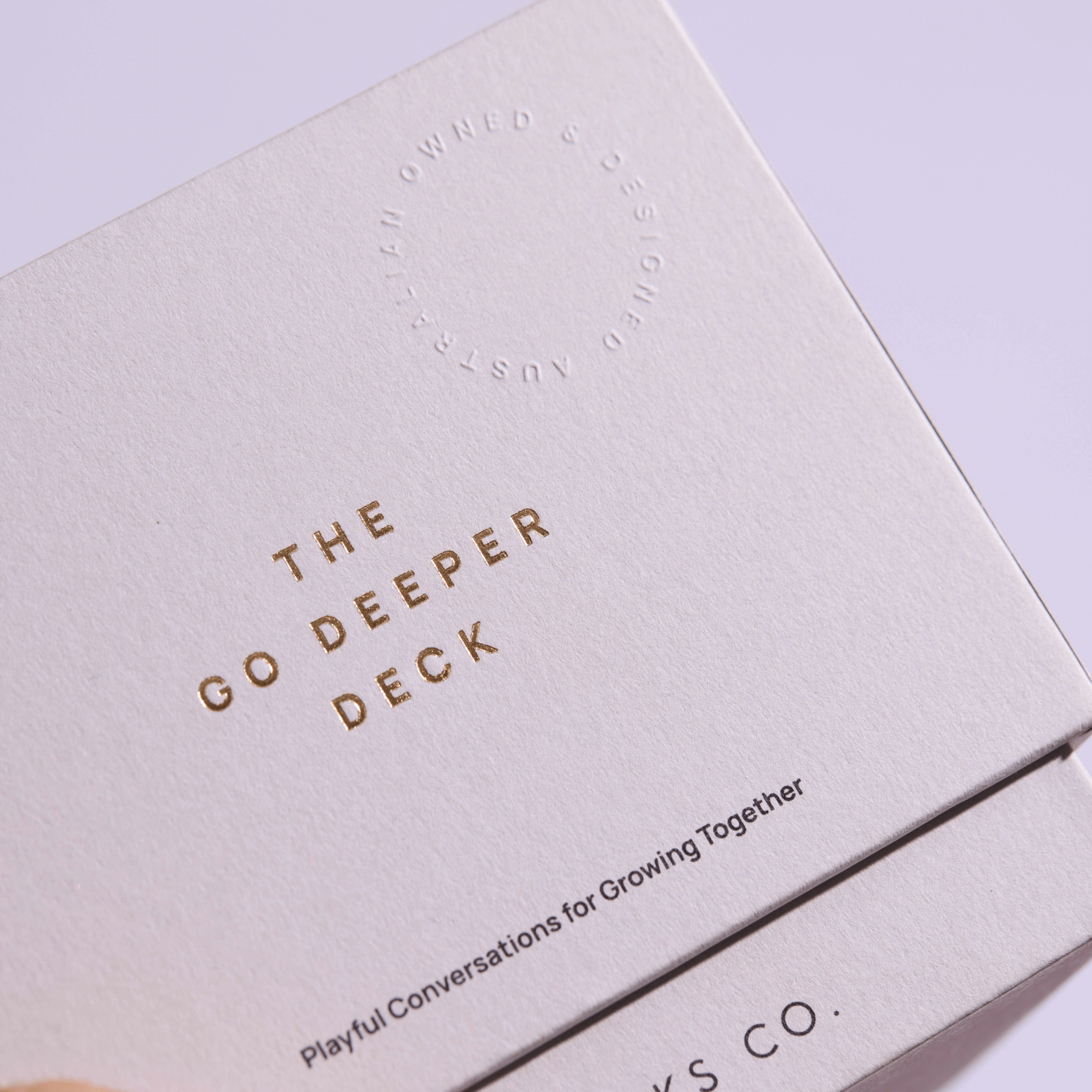 Go Deeper Deck Conversation Cards