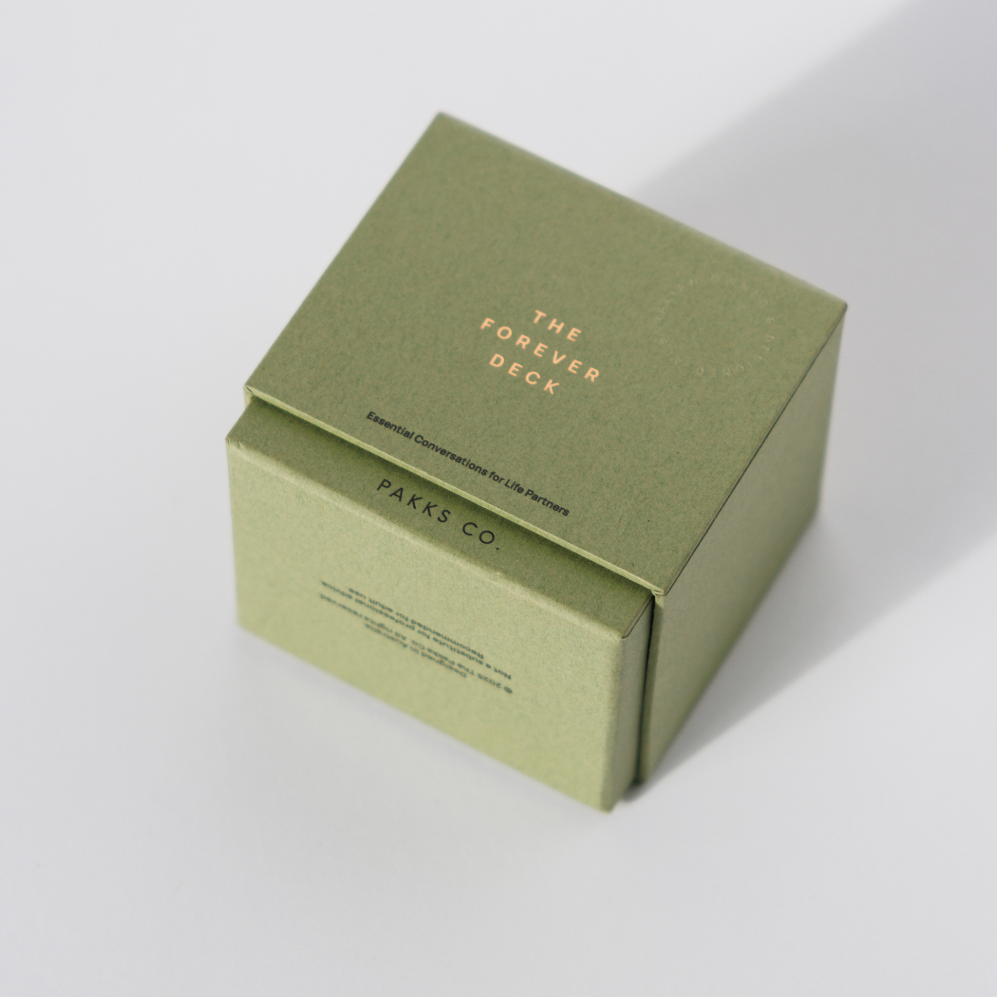 Forever Deck Conversation Cards